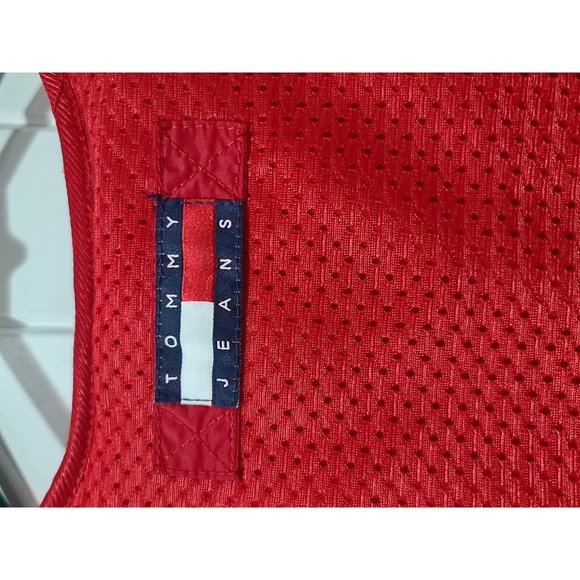 Tommy Hilfiger Jeans Sport Edition Zip Up Racing Jacket Men's Size L Vintage - Picture 6 of 8